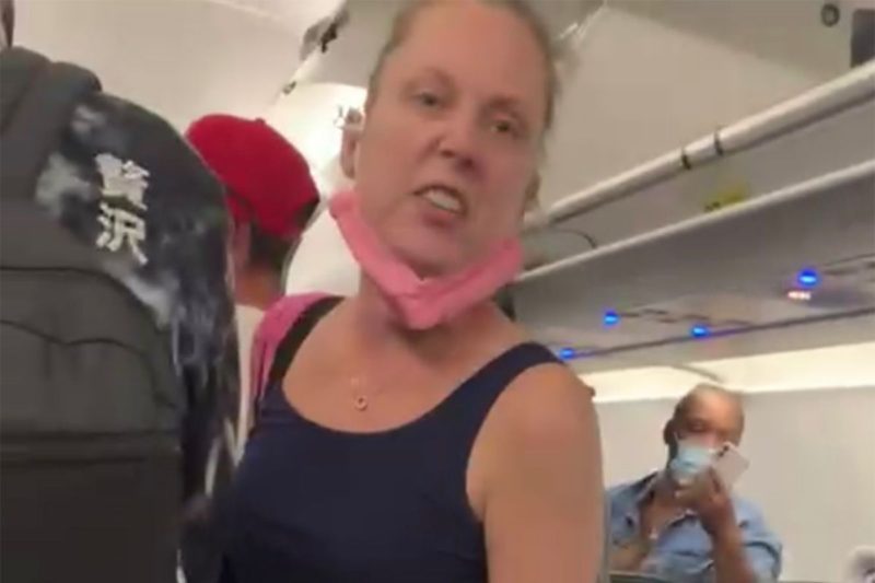 KK-Karen Arrested After Alleged Violent Spirit Airlines Tirade That Injured Black ‘Muslim Terrorist’ Passenger