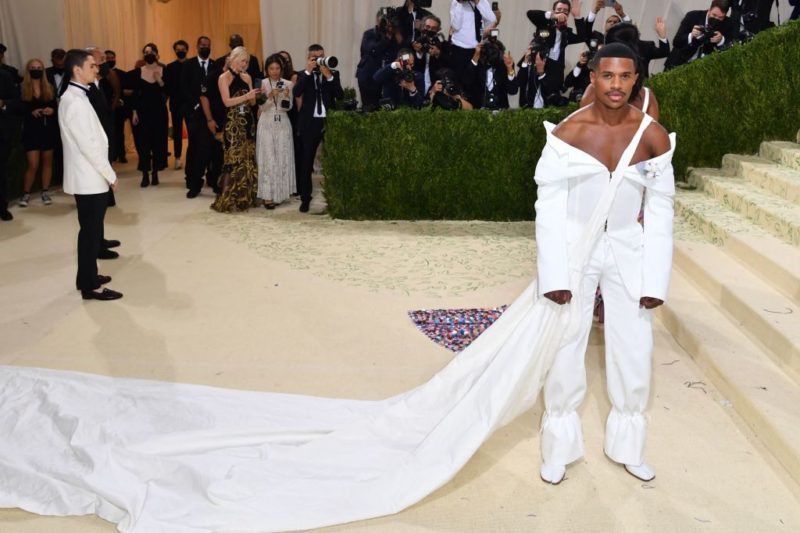 Actor Jeremy Pope Dedicated His Met Gala Outfit To Slave Attire In The Cotton Fields