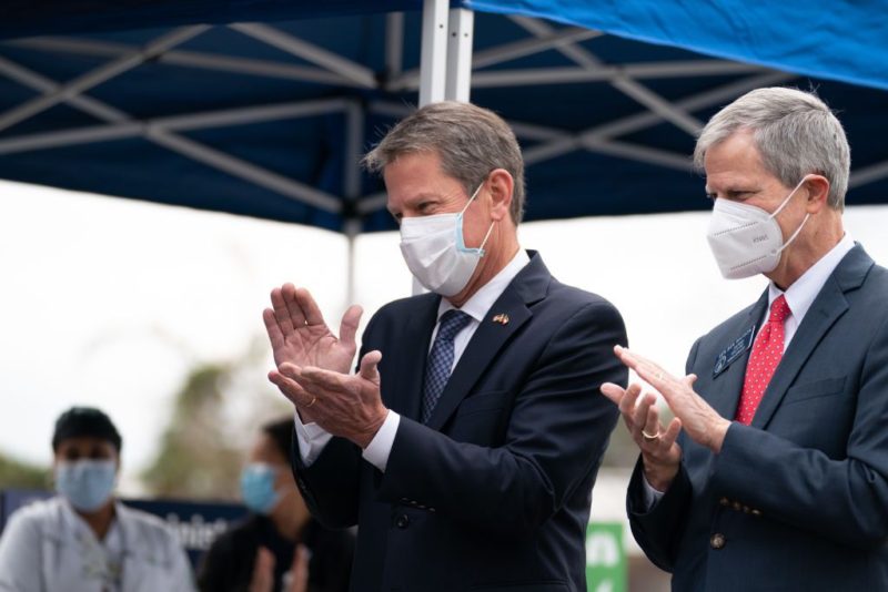 Brian Kemp Spreads Public Health Disinformation In References To Nonexistent AIDS Vaccine