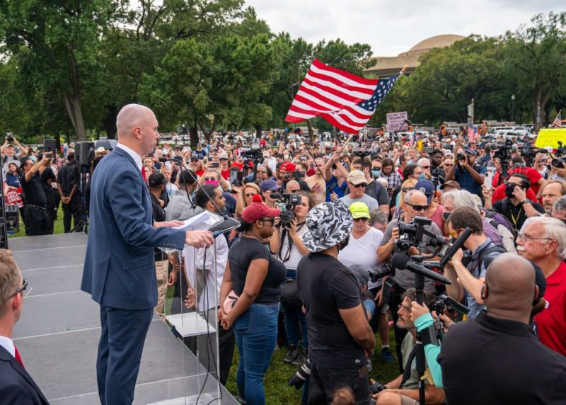 Black Organizers Warn Against Underestimating Low Turnout At Justice For J6 Rally