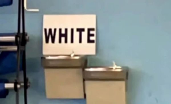 ‘Miss Me With That One’: Community Questions ‘White’ Sign Placed on High School Drinking Fountain After Principal Claims It Was ‘Not Intentional’