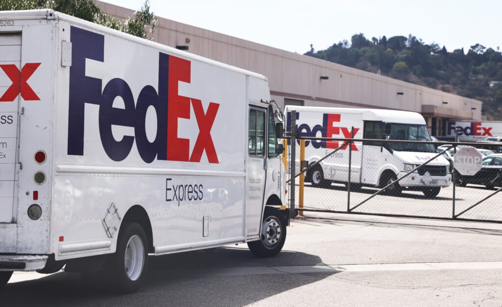 FedEx fires driver who refused to deliver to homes with flags representing BLM, Biden administration