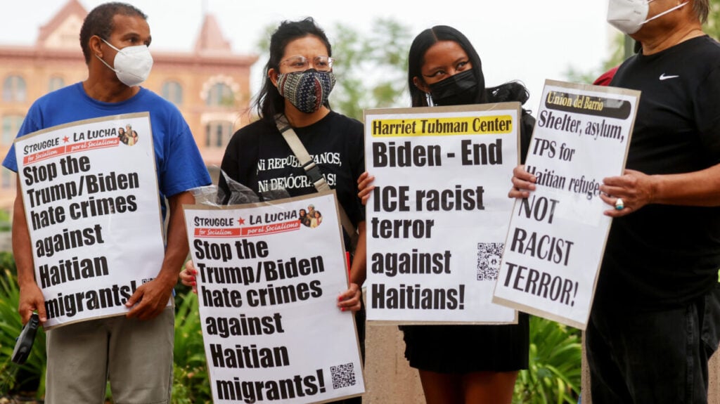 Biden administration hit with complaint from Black immigration groups over Haitian migrants