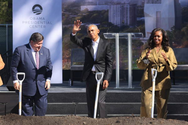 Obama Breaks Ground on Presidential Center After Onslaught of Criticism, Gentrification Accusations, Lawsuits