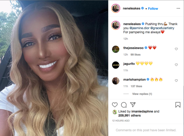 ‘I Ain’t Know Who I Was Looking at’: Nene Leakes Is Unrecognizable In New Look as She Adjusts to Her ‘New Normal’ Following Death of Her Husband Gregg