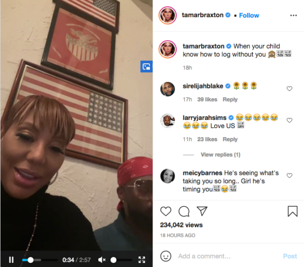 ‘Logan Said Stop Playing with Him!’: Tamar Braxton’s Instagram Live Derails After Son Chimes In