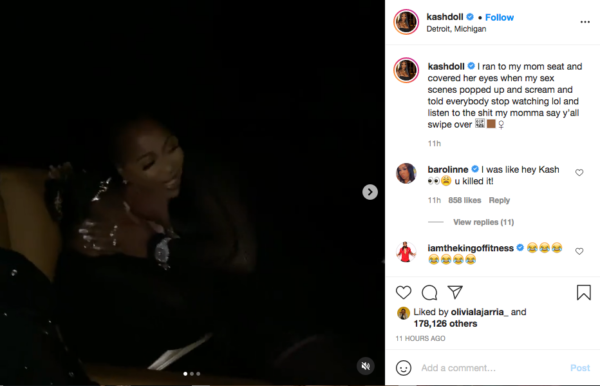 ‘Some Things Are Just Awkward Around Parents’: Kash Doll Has Fans In Stitches Trying to Stop Her Mom from Watching Her Sex Scene in ‘BMF’