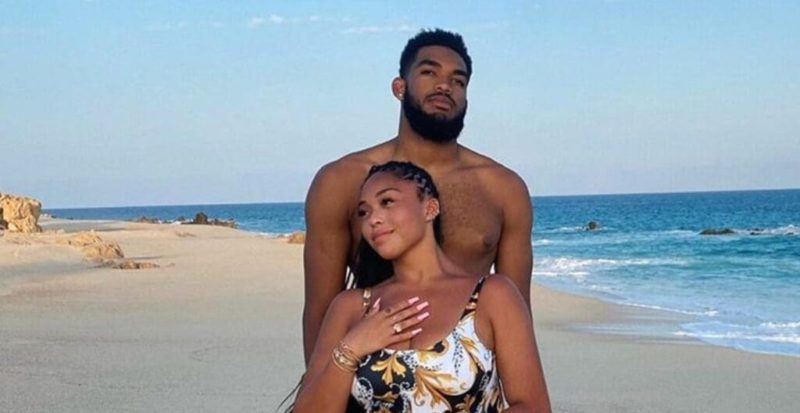 Karl-Anthony Towns defends Jordyn Woods amidst weight loss backlash: ‘This is all-natural’