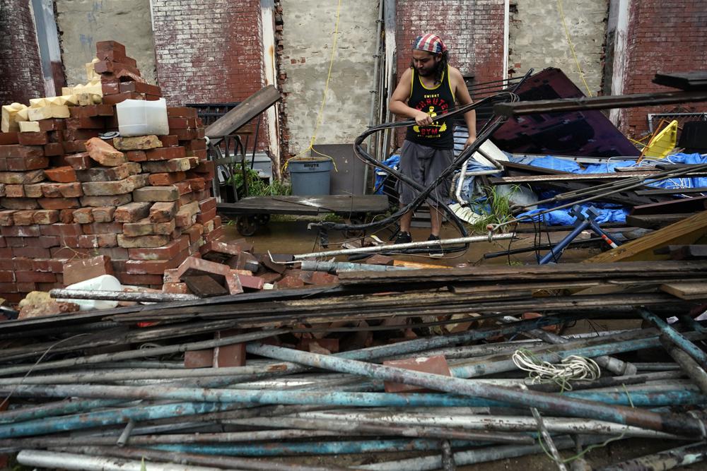 Tropical Storm Nicholas slows, dumps rain along Gulf Coast