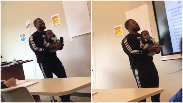 HBCU Professor Tells Student Who Couldn’t Find a Babysitter Missing Class Is ‘Not an Option,’ Holds Her Baby During Lecture In Viral Resurfaced Video