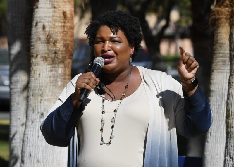 Stacey Abrams responds to Trump’s comment about her bid for Georgia governor