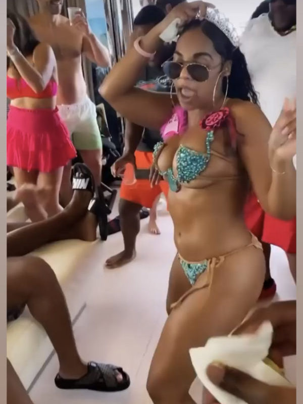 ‘No Wonder Nelly Went for That Hug’: Ashanti’s Seductive Bikini Video Ignites a Social Media Commotion, Fans Bring Up Singer’s Ex Nelly