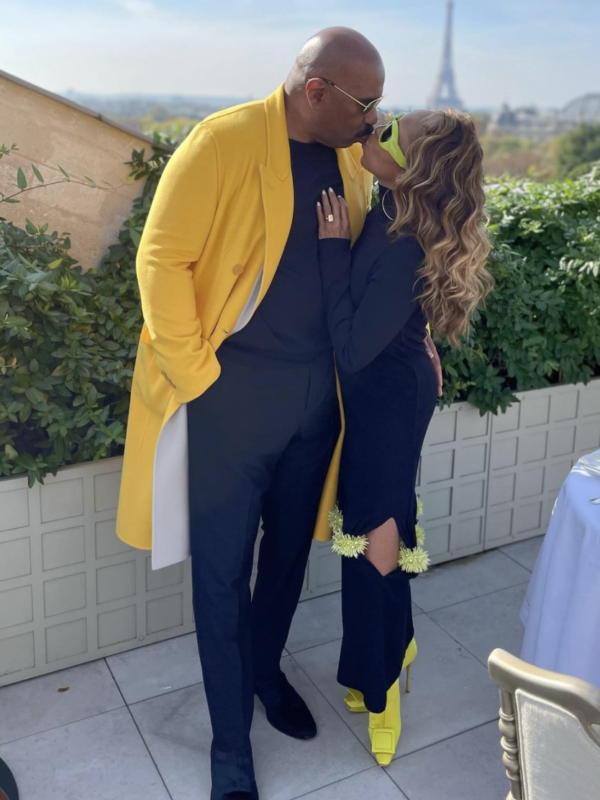 ‘One Thing About Steve, He Gone Step’:  Steve Harvey Shows Off His Romantic Dance Moves with His Wife Marjorie