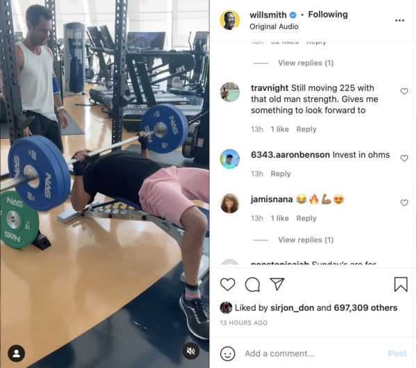 ‘Getting That ‘I Am Legend’ Body Back’: Will Smith Takes to Instagram to Show off Body Transformation Following ‘Dad Bod’ Challenge