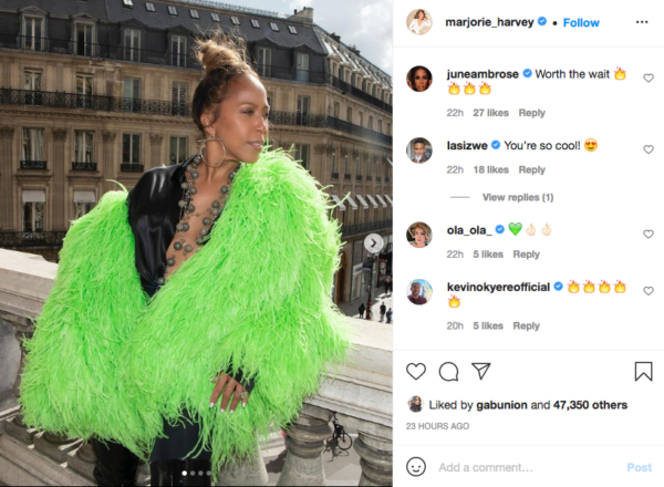 ‘It’s Giving the Grinch That Stole Christmas’: Marjorie Harvey’s Latest Attire Leads to a Social Media Debate Among Fans
