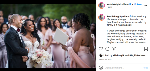 ‘Rudy Found Her Bud’: Keisha Knight Pulliam Announces She Recently Got Married, On-Screen Brother Malcolm Jamal Warner and More Attend