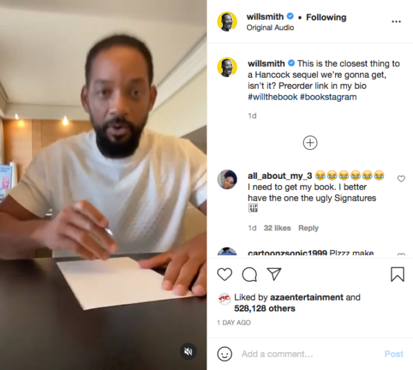 ‘I Hear Willow’: Will Smith’s Video Gets Derailed After His Followers Solely Focus on His Background Sounds