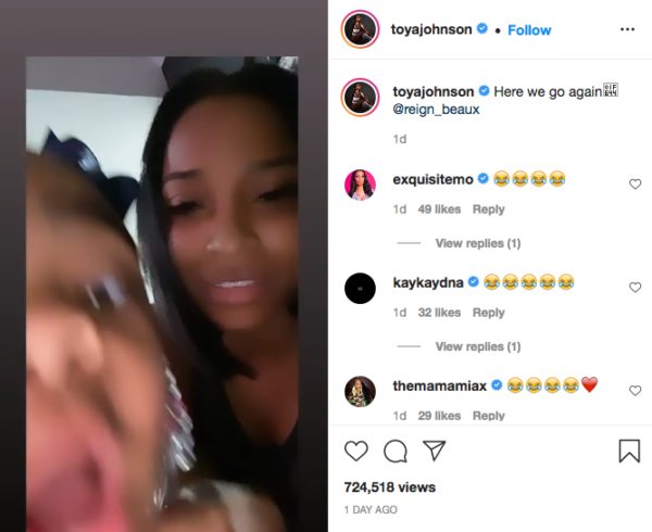 ‘Reign Said Go On Somewhere With This’: Toya Johnson’s Pre-Birthday Post Goes Left After Daughter Reign Calls Her Out