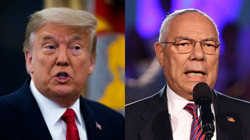 Trump insults Colin Powell, calls out media for treating him ‘beautifully’ in death