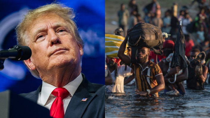 Trump rants about Haitians and AIDS while discussing immigration with Fox News