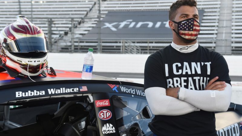 Bubba Wallace is winning, and he doesn’t care what you think