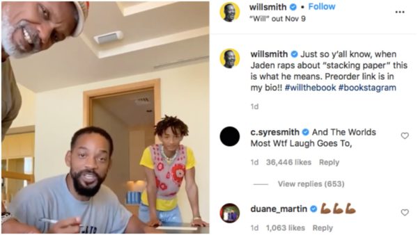 ‘What Was That?’: Fans Can’t Concentrate on Will Smith’s Video, Thanks to Jaden Smith’s Laugh