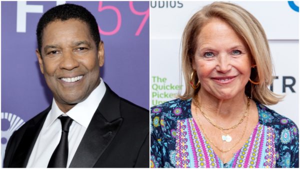 ‘They’re Starting to Target Denzel’: Fans Come to Denzel Washington’s Defense After Podcast Episode of Katie Couric Saying Actor ‘Jumped’ All Over Her In 2004 Interview Resurfaces
