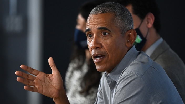 Obama slams Trump in COP26 speech on U.S. role in fight against climate change