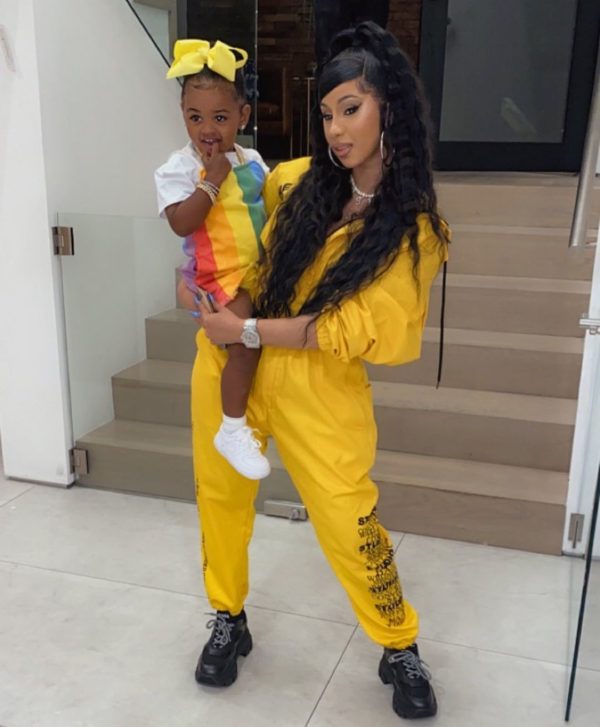 ‘Looks Like You’ll Need to Give It Another Go’: Cardi B Posts Hilarious Reaction of Daughter Kulture Finding Out She Was Getting a Little Brother