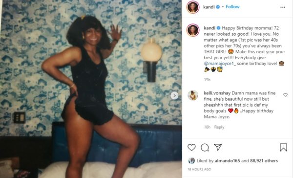 ‘So This is Where You Got It from?’: Kandi Burruss’ Birthday Post to Her Mom Gets Derailed Once Fans Bring Up Mama Joyce’s Figure