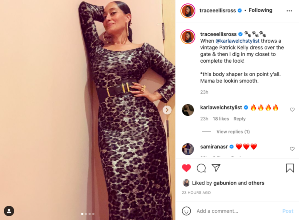 ‘Waist is Snatched to the High Heavens’: Tracee Ellis Ross’ Tiny Figure Leaves Fans Stunned