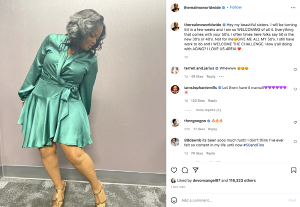 ‘Wrong Age That Ain’t 50 That’s 40’: Mo’Nique Fans Praise Her for Her Youthful Look While She Embraces Her Aging