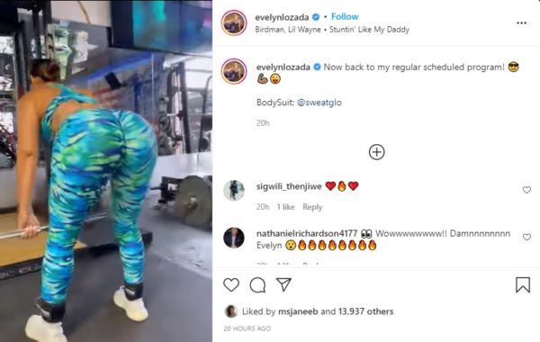 ‘That Phone Camera Almost Fogged Up’: Evelyn Lozada’s Sizzling Workout Video Left Fans Salivating Over the Star’s Assets