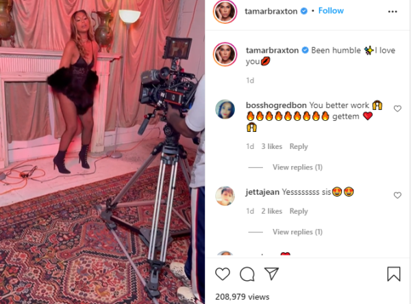 ‘You Better Work’: Tamar Braxton’s Snatched Figure In New Video Leaves Fans Shook