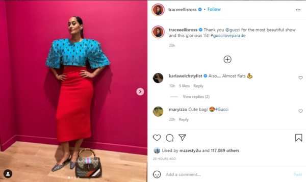 ‘She Really Stepping Out with the Lemon Peppa Steppers?’: Tracee Ellis Ross’ New Glam Photo Gets Derailed After Fans Zoom In on the Actress’ Feet