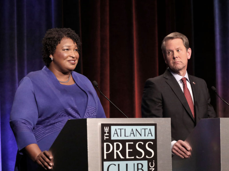 Oddsmakers Give Stacey Abrams Early Edge In Rematch Against Brian Kemp For Georgia Governor