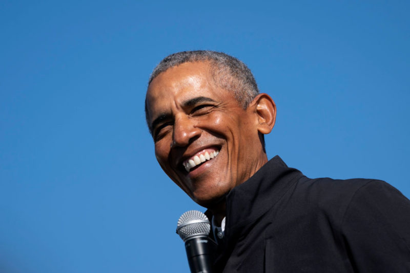 Former President Barack Obama Surprises Youth At Chicago YMCA