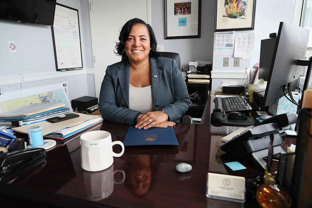 VP Kamala Harris Casts Tie-Breaking Vote To Confirm Rachael Rollins As First Black Woman US Attorney For Massachusetts