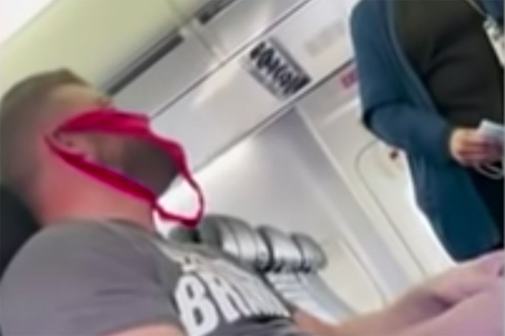 Anti-Masker Banned From Airline For Wearing A Thong On His Face In Protest Compares Himself To Rosa Parks