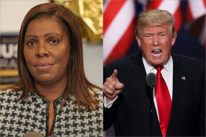 The Irony: Trump Sues NY AG Letitia James For Trying ‘To Harass, Intimidate, And Retaliate Against’ Him