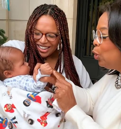 Oprah welcomes Gayle King’s grandson with ‘Circle Of Life’ performance