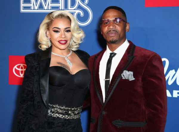 ‘He Have Officially Met His Match’: Faith Evans Responds to Stevie J Filing for Divorce