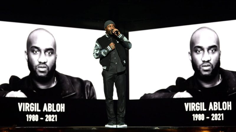 Idris Elba pays tribute to Virgil Abloh at 2021 Fashion Awards