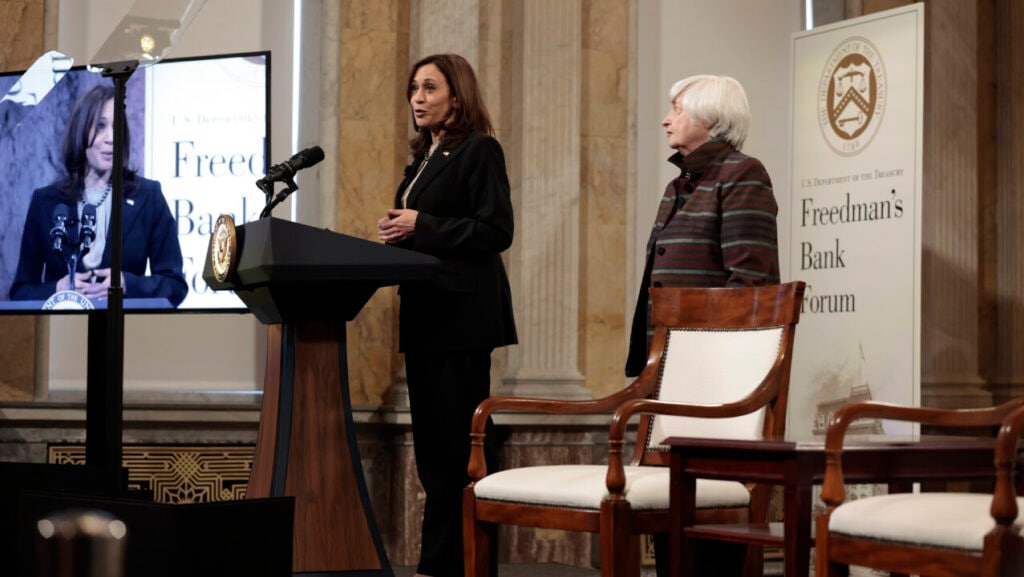 Vice President Harris, Treasury announce billions for Black, minority businesses at Freedman’s Bank Forum