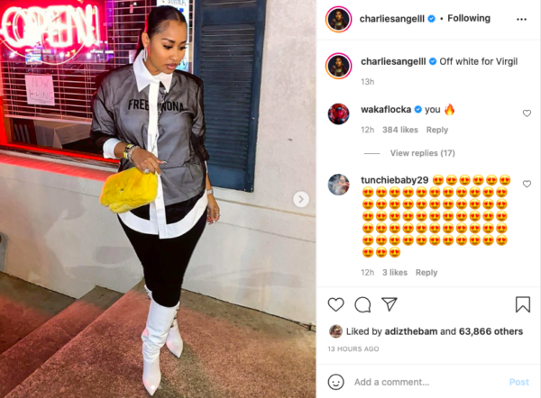 Waka Flocka Has Social Media Talking After Posting Message Under Tammy Rivera’s Pic In Light of Separation Rumors, She Responds