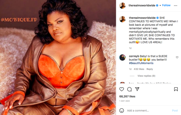 ‘What It Looks Like to Choose Yourself’: Mo’Nique Inspires Fans with Throwback Photo Before Weight Loss