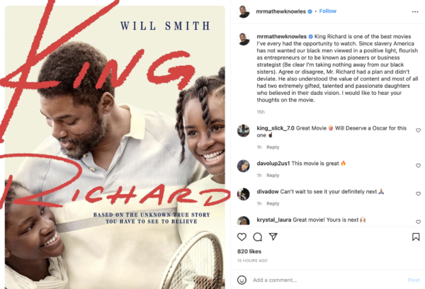 ‘He’s Ready for the King Knowles Movie’: Mathew Knowles Says Criticism from ‘King Richard’ Movie Stems from Slavery