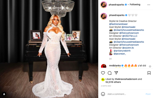 ‘Mary J. Blige Is That You?’: Phaedra Parks’ Latest Look Has Fans Comparing the Reality Star to Mary J. Blige
