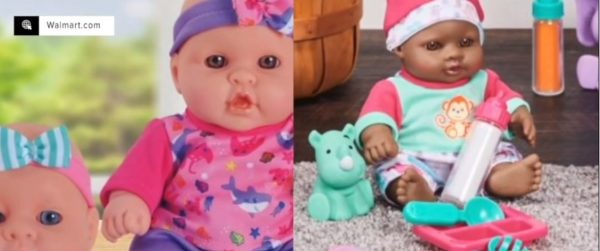 Kentucky Mom Exposes Walmart for Pricing Black Doll Higher Than the Same White Version; Shoppers Find Even More Egregious Examples