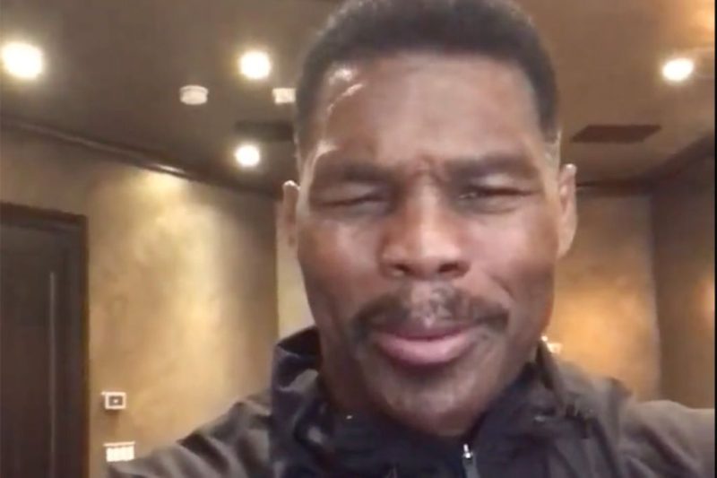 Herschel Walker Posts Probably-Drunken Video Blasting Democratic Policies In New Year Message